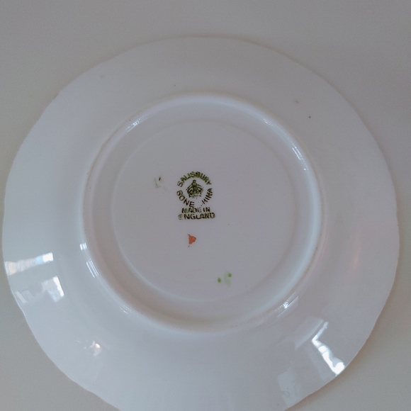 Salisbury bone china teacup and saucer - Picture 3 of 5